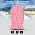 thumbnail image 4 of Invierno Cálido Ciclismo Capucha Máscara A prueba de viento Esquí Fleece Headgear (Rosa claro) Ndcxsfigh Nuevos Originales, 4 of 8
