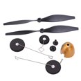 thumbnail image 1 of RC Airplaner Spare Parts, Plastic RC Plane Propeller Kit Replacement  for Remote Control Fixed Wing Aircraft, 1 of 8