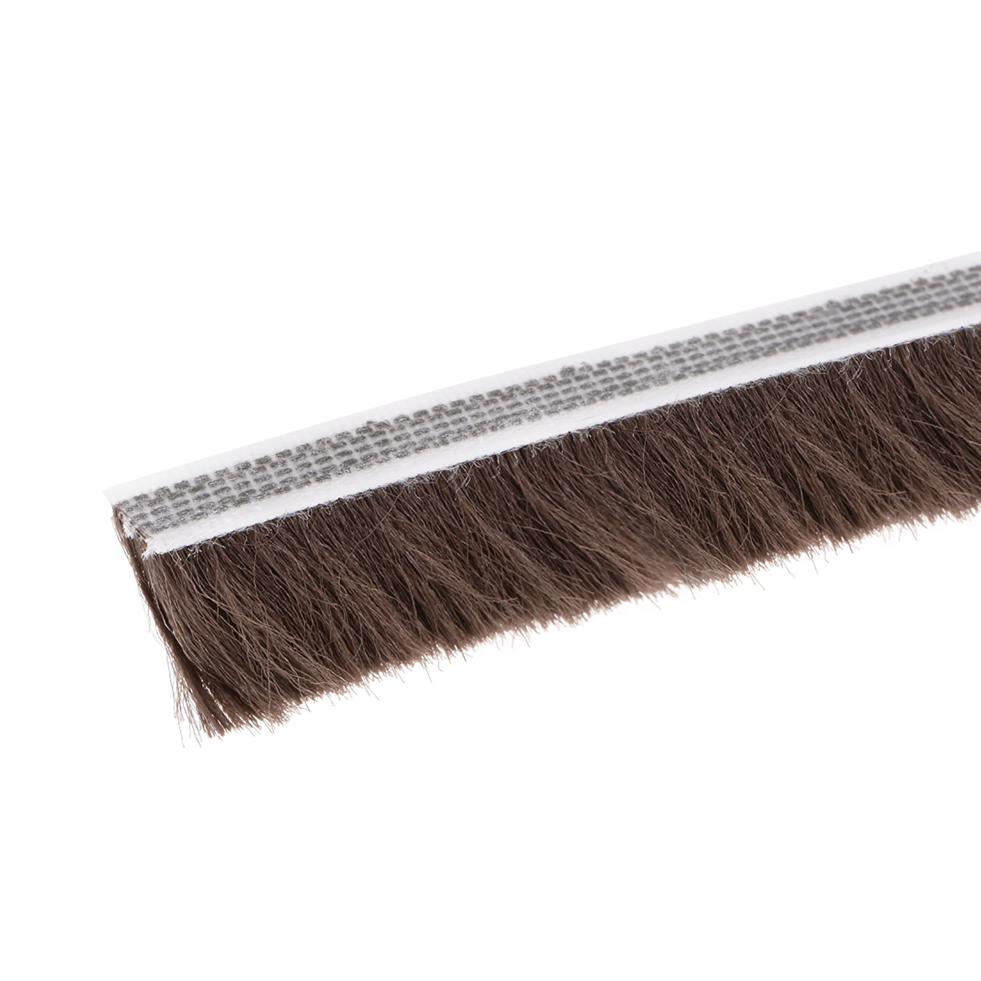 H-density Felt Draught Excluder Wool Pile Weather Strip Adhesive Brush for Sliding Sash Window Door Seals 9 x 9mm 3/8-inch x 3/8-inch 10MTS 32.8-Feet Gray