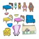 thumbnail image 3 of Figuras de historia de fieltro para niños y bebés, juguete artesanal de aprendizaje temprano, figuras de actividades para contar cuentos, regalos, 3 of 9