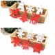 thumbnail image 5 of 6 piezas de copos de nieve blancos y rojos para hacer tú mismo, adornos colgantes de madera para Navidad, adornos para árboles de Navidad, decoraciones para fiestas de Navidad, regalo para niños, 5 of 5
