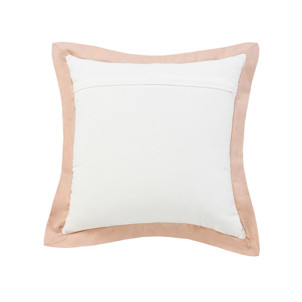Hot Pink Border 8x8 Pillow Sham