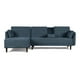 thumbnail image 2 of Sofá Cama Modular Reversible de Velvet Olivo Beehive Memory Foam Modelo Annara Makora, 2 of 9