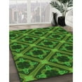 thumbnail image 2 of Ahgly Company Indoor Rectangle Patterned Deep Emerald Green Area Rugs, 4' x 6', 2 of 6