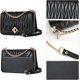 thumbnail image 3 of Bolso bandolera para mujer Bolso pequeño Bolso de hombro de piel sintética Bolso de mujer Bolso de noche Cartera acolchada, 3 of 7