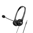 thumbnail image 2 of HOZVOMI Wired Headset with Microphone for Office, Online Classes, Business Meetings, Computers and Mobile Phones, 3.5mm Jack, 2 of 9