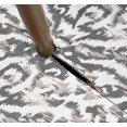 thumbnail image 3 of Vargottam Indoor/OutdoorRoundTablecloth 58 InchTablecloth With Umbrella Hole & Zip, Waterproof TableCloth, TableCovers For Backyard Table -Gray, 3 of 7