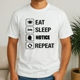 thumbnail image 2 of Eat Sleep Notice Repeat T-Shirt, 2 of 5