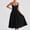 #Black, variant on DPTALR George Women's Floral Corset Dress, Boho, Spaghetti Strap, Lace Up, Casual, Midi, with Pockets, Low Cut, Flowy, Bustier Sundress,#Red,Size M
