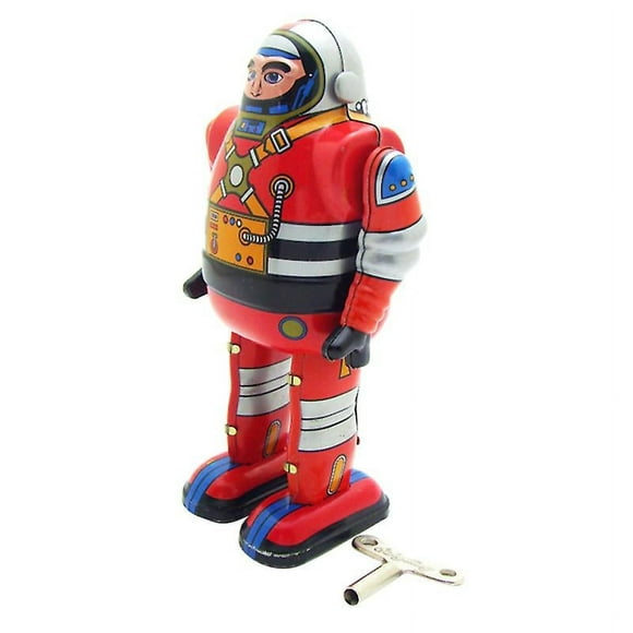 1pc Cartoon Astronaut Robot Toy Ironhide Robot Toy Creative Adult Collection Toys Funny Novel Robot Gift For Friends Families Red