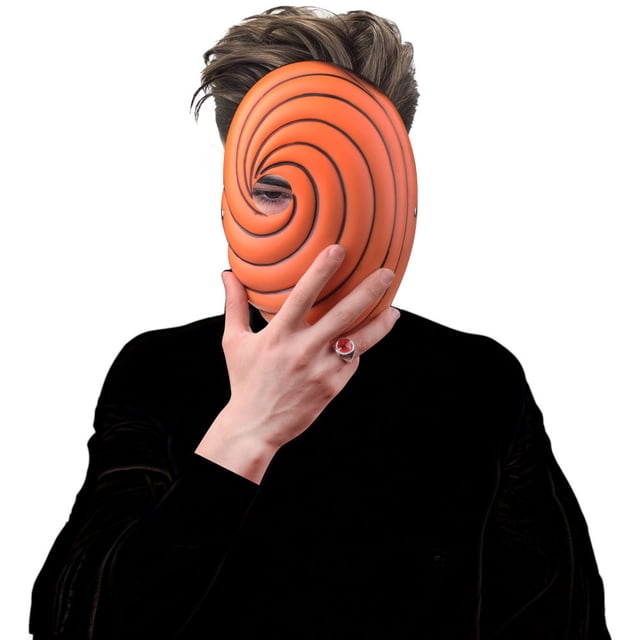 Máscara de resina de Naruto Tobi Madara Obito Máscara de Uchiha RESINA Muy alta calidad hecha a mano para fiesta de disfraces de Halloween, regalo de Halloween de máscara de Halloween Excelente Rendimiento ER012140WZ
