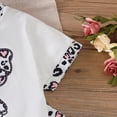 thumbnail image 6 of HCNTES Toddler Girl Daily Set Cat Print Peplum Tee and Leggings 2 Piece Ideal for After School Baby Girl Outfit, 6 of 8