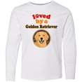 thumbnail image 3 of Inktastic Golden Retriever Dog Lover Long Sleeve Youth T-Shirt, 3 of 5