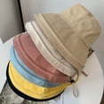 thumbnail image 3 of Neinkie Femmes Packable Réversible Chapeau de Seau UV Protection Solaire Large Bord Été Plage Casquette, 3 of 7