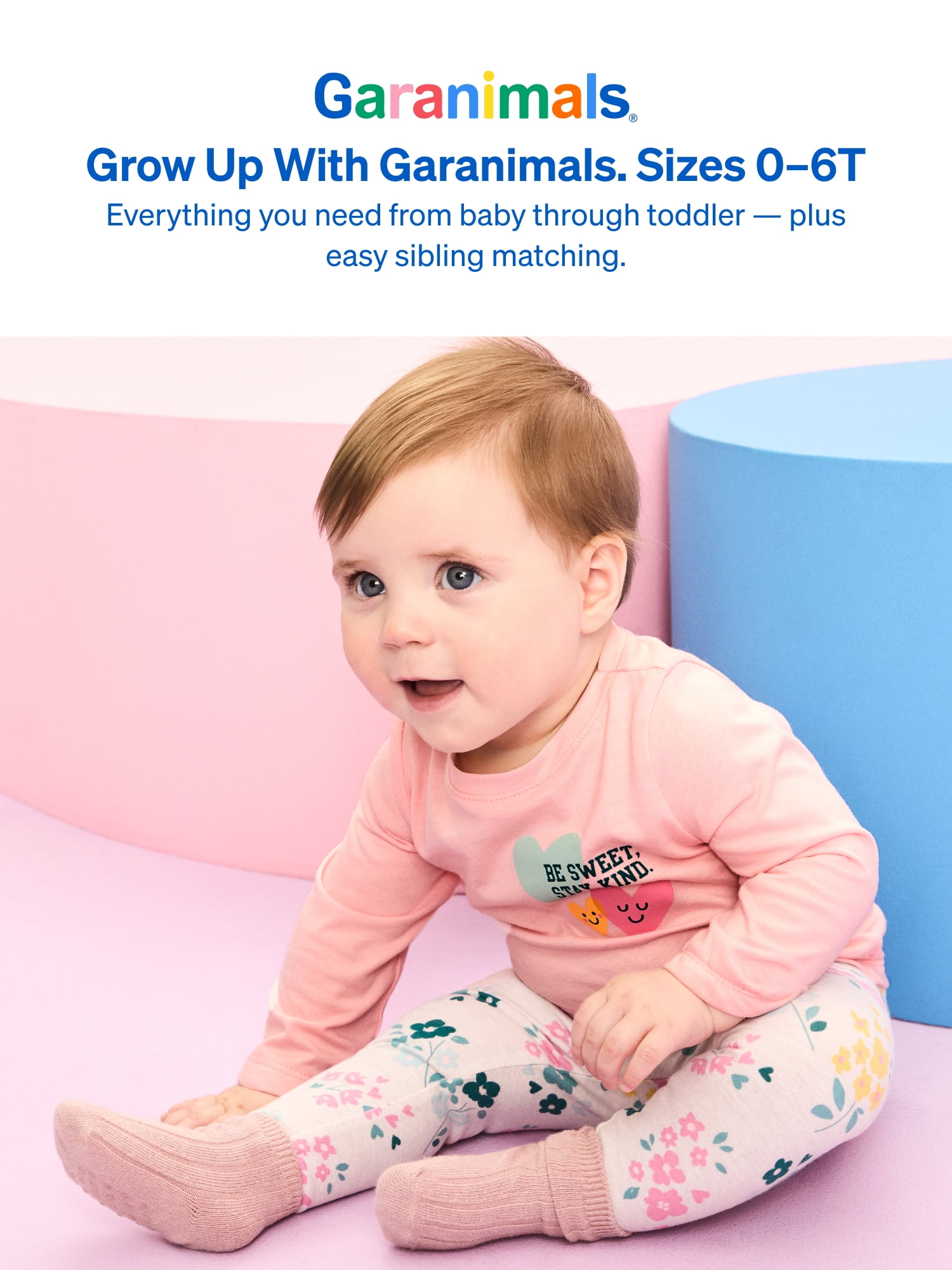 Garanimals Baby & Toddler Girls Leggings, Single & 3-Pack, Sizes 0-6T