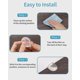 thumbnail image 5 of 2 Pcs Doorstops, Transparent Doorstops Adhesive Door Stopper For Floor And Parquet, 5 of 5