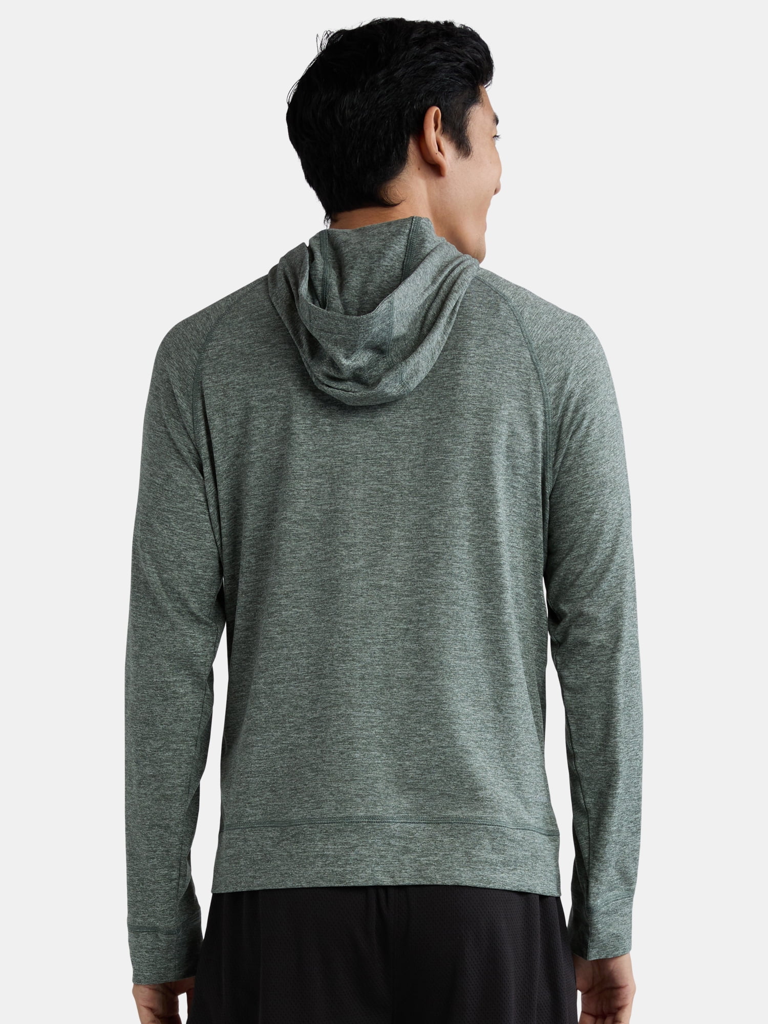 Athletic Works Men's and Big Men's ButterCore Zip Front Hoodie, Sizes S-3XL