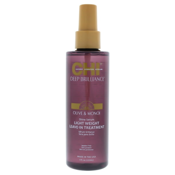 Tratamiento CHI CHI Deep Brilliance Shine Serum Lightweight Leave-In Tratamiento Unisex 6oz