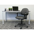 thumbnail image 4 of Boss Office Products Posture Task Chair with Adjustable Arms and Casters, Black, 4 of 10