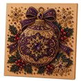 thumbnail image 2 of DIY Christmas Pearl Diamond Painting Art Kit, 3D Pearl Beads Art Craft for Adults Beginners, Holiday Diamond Painting Wall Decor with Frame, Multiple Sizes Available, 2 of 6