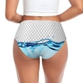thumbnail image 3 of Womens Underwear - Crystal Clear Water Splash No Show Seamless Underwear for Women, Stretch Women's Panties, Hipster Soft Comfort Ladies Panties Bikini Underwear Briefs, 3 of 6