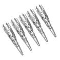 thumbnail image 3 of SHOWERORO 100PCS Bead Caps Accessories Iron White K Color for Jewelry Making and DIY Crafting, 3 of 8
