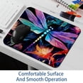 thumbnail image 6 of Dragonfly 8.3x9.8 Inch Square Non-Slip Rubber Bottom Mouse Pad, Desk Pad, Desk Mat - Printed Design for Office and Gaming, 6 of 6