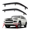 thumbnail image 4 of Front Bumper Glossy Black Strip Trim Pairs For 2014 - 2022 Toyota 4Runner Limited L&R, 4 of 7