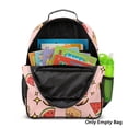 thumbnail image 4 of Uorisanigo School Backpack for Preschool Kids, Lightweight Toddler Bookbag with Side Pocket, Large Capacity Casual Daypack for Girls Travel Watermelon Capybara, 4 of 7
