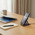 thumbnail image 5 of Foldable Phone Charging Stand 240W, Portable High Speed Charging Dock for Laptop Tablet Phone, Ultra Fast Desktop Charger Holder for Office Desk, 5 of 5