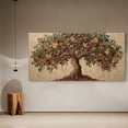 thumbnail image 7 of Canvas Wall Art for Living Room - Large Yellow Tree of Life Canvas Prints, Modern Abstract Nature Painting for Kitchen Bedroom Office Wall Decor, 7 of 7