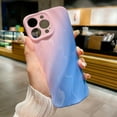 thumbnail image 2 of Compatible with iPhone 14 Pro Max Water Ripple Case, Cute Gradient Color Aesthetic Wave Shape Soft Camera Protective Phone case for iPhone 14 Pro Max Women Girls Pink Blue, 2 of 12