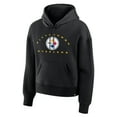 thumbnail image 2 of Women's Fanatics Black Pittsburgh Steelers Eligible Receiver Legacy Pullover Hoodie, 2 of 3