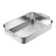 thumbnail image 5 of Molde rectangular de acero inoxidable para hornear, asar, hornear, barbacoa, pavo, pastel, hornear al horno., 5 of 7