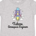 thumbnail image 4 of Inktastic Future Aerospace Engineer Rocket Girls Toddler T-Shirt, 4 of 5
