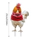 thumbnail image 2 of Navidad Gallina, Erizo Y Conejo Monos Impresión Plana En 2D Tarjeta Acrílica Para Insertar Estaca Para Insertar Arte Para Jardín Decoración Navideña Colorida Adecuada Para El Jardín En Navidad 25 Cm, 2 of 3