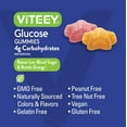thumbnail image 6 of Viteey Glucose Gummies, Blood Sugar Support, 4g Carbohydrates per Serving, Fruit Flavor, 60 Ct, 6 of 7