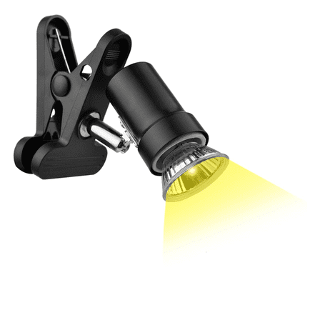 Reptile Heat Lamp with 50W Light Bulb, Basking Spot Simulated Sunlight, Heating for Turt ywm58