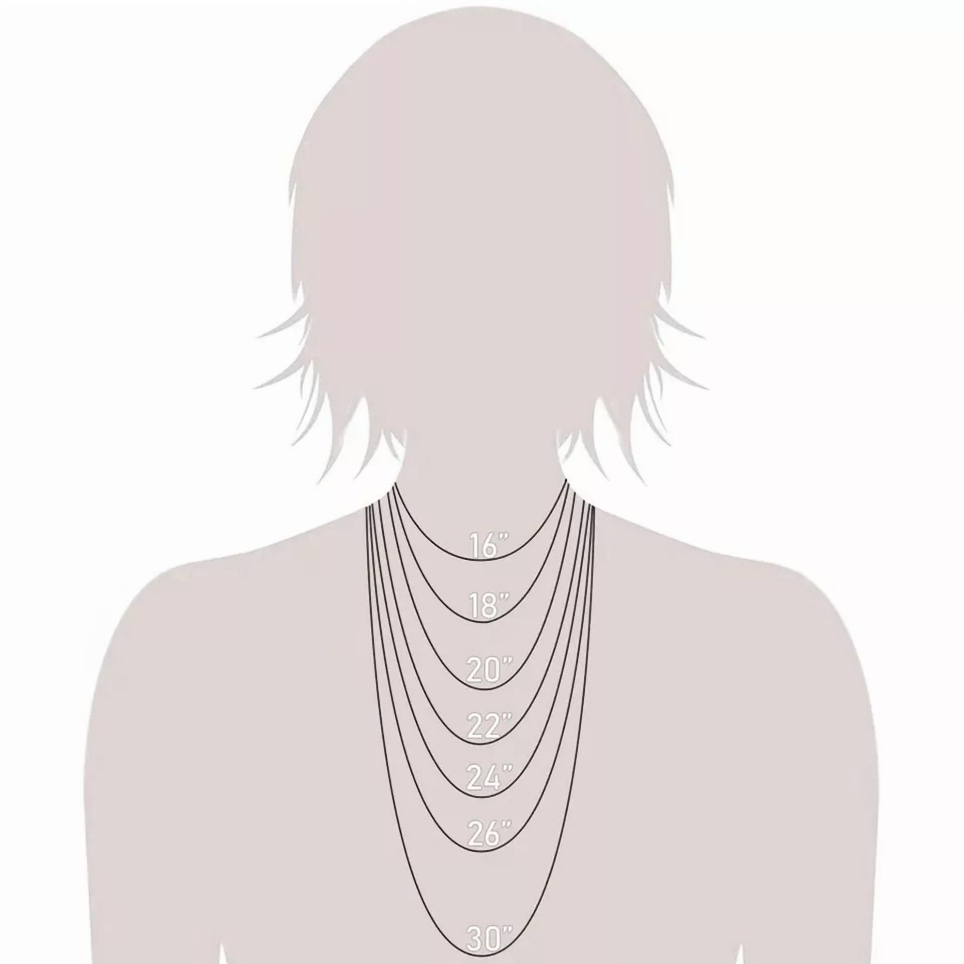 Solid 14K White Gold Singapore Rope Chain Necklace, 16" 18" 20" 24" Inch, 0.8mm To 1.7mm Wide