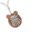 thumbnail image 3 of Minkissy Instrument Finger Piano Brown Portable for Leisure 1 Set, 3 of 7