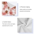 thumbnail image 4 of 3 Piece Bath Towels Set Bath Towel, Hand Towel and Face Towel for Bathroom, Gym, Hotel Pink and Brown Tie-dye Flowers, 4 of 8