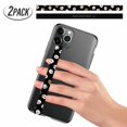 thumbnail image 1 of ROCONTRIP Phone Strap Universal Silicone Phone Grips Elastic Stretching Hand Strap for Most Cell Phone Case Secure Lightweight Silicone Phone Grip Finger Strap, 1 of 1