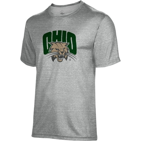 Ohio University Bobcats Logo - Spectrum Sublimation Unisex Ohio University Poly Cotton Tee