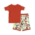 thumbnail image 2 of LazyOne Short-Sleeve Summer Pajama Sets for Girls and Boys, Unisex, Gecko, 2 of 7