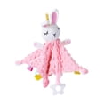 thumbnail image 4 of Manta De Seguridad Para Bebé Con Etiquetas, Juguete Encantador Para Niñas, Niños Recién Nacidos, Conejo Rosa, 4 of 8