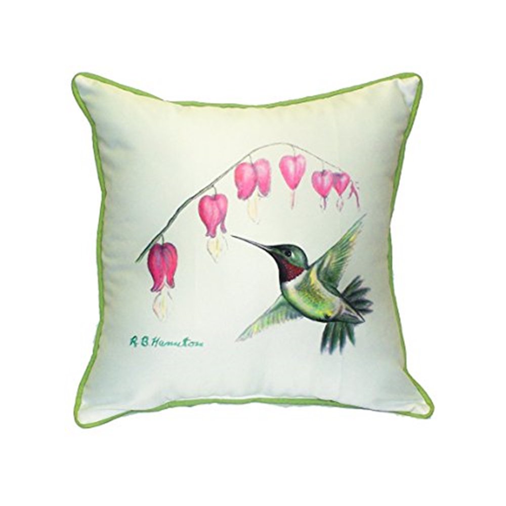 Hummingbird Large Indoor/Outdoor Pillow 18x18