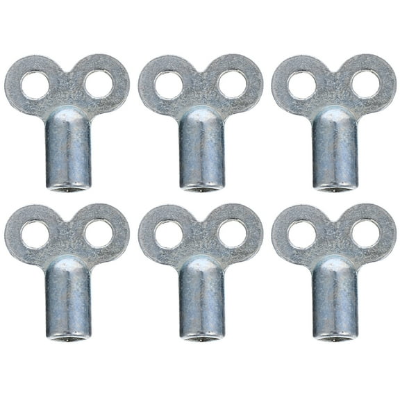 6pcs Radiator Keys Gas Keys Air Vent Keys for Bleeding Radiators