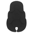 thumbnail image 4 of Cojín para cochecito de bebé, almohada de apoyo para la cabeza y el cuerpo, forro transpirable para asiento de coche Negro, 4 of 9