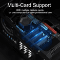 thumbnail image 4 of ACASIS 4-channel Co-display PCIE Built-in SDI Capture Card with Cooling Fan 1920x1080P60HZ, 4 of 14