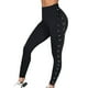 thumbnail image 4 of Leggings punk de cintura alta para mujer, pantalones ajustados con cordones góticos de Halloween (1 pieza), 4 of 5